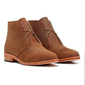 Nisolo Brown Leather Chukka Ankle Boots - Size 7
